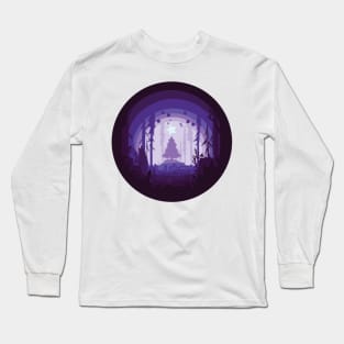 Christmas in the woods Long Sleeve T-Shirt